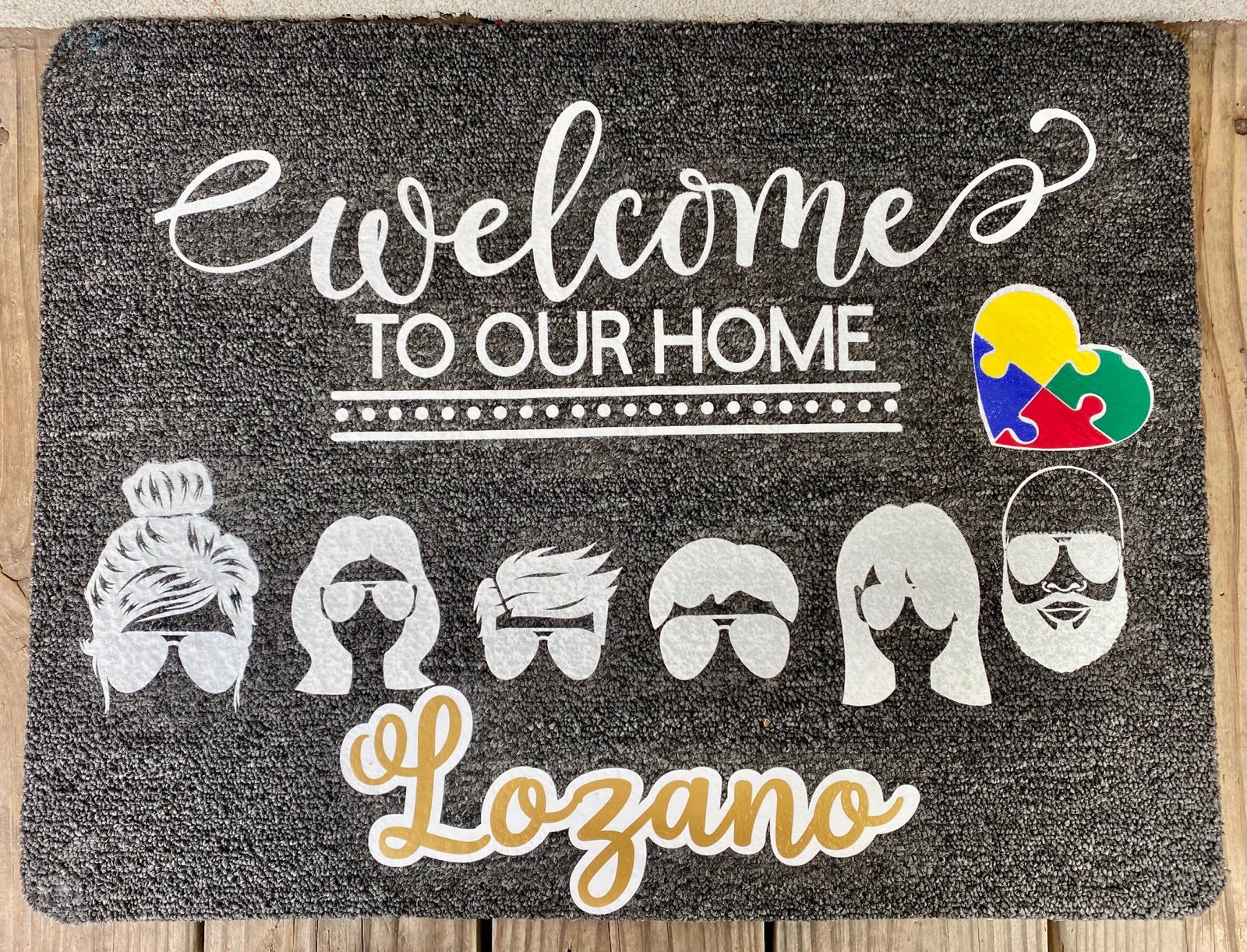 Custom Welcome doormat