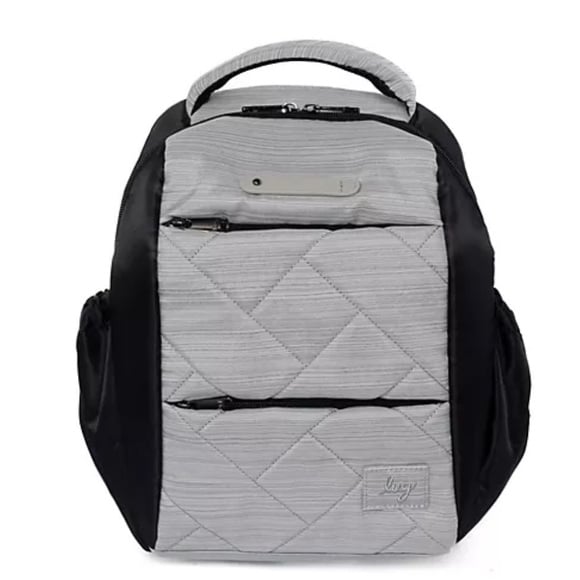 NWT. Lug Classic Quilted Backpack - Hopper Shorty gray black.
