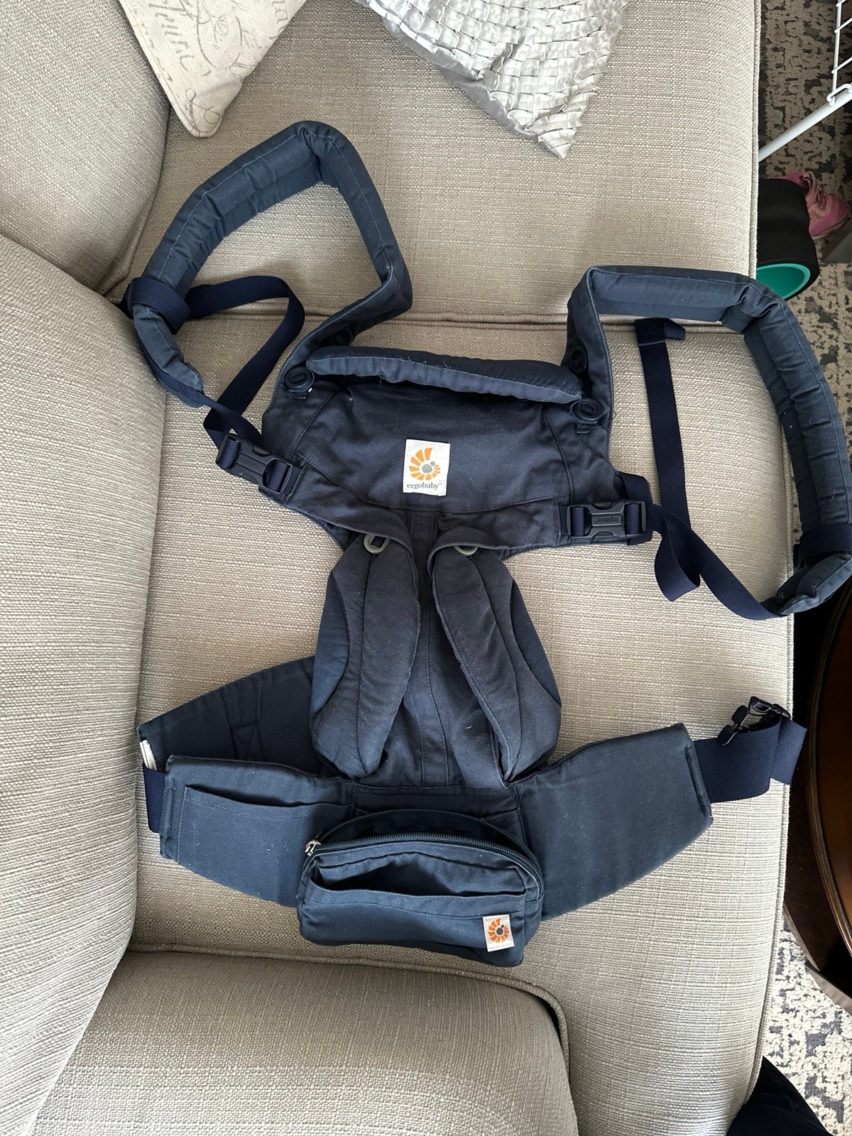 Ergobaby Omni 360 carrier in midnight blue