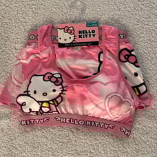 Hello Kitty Bra and Boyshort Set Size XL
