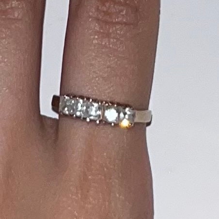 gold and stone ring