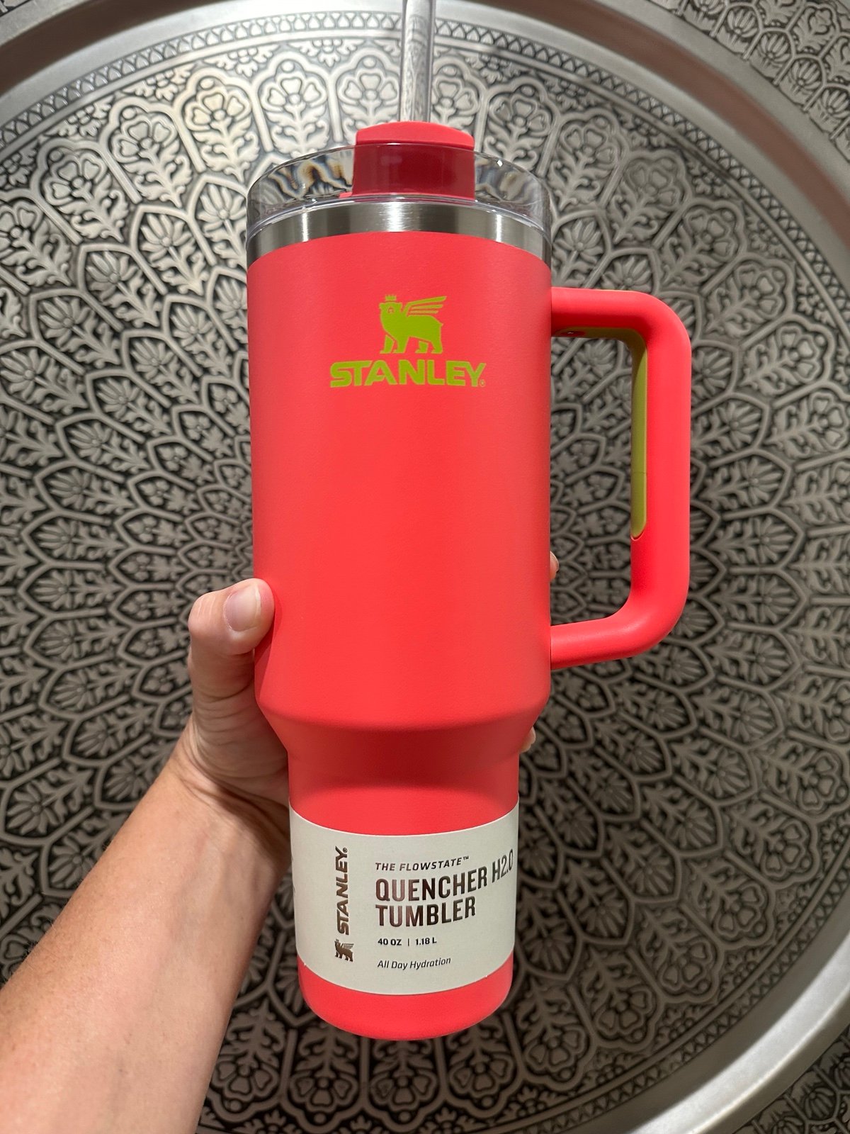 Stanley 40oz Hibiscus Tumbler