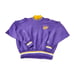 Vintage Los Angeles LAKERS 90s Pullover Sweater Size LARGE Purple Retro