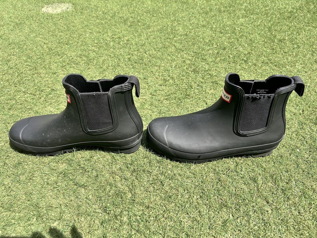 独創的 HUNTER Black Short Boots 27 UK8 靴