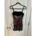 Dress The Population Kyla Floral Embroidered Mini Cocktail Dress Sz XS NWT