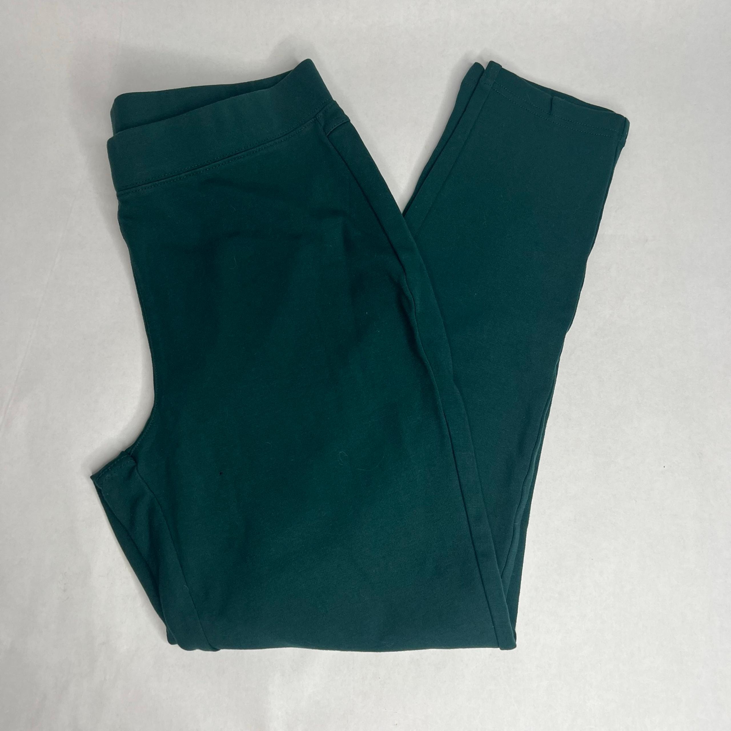 Women with Control M Medium Pants  Leggings Slim Tummy Tuck Green Exercise Yoga