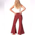 Free People Neptune's Net Crochet Flare Pants Size 4