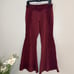 Free People Neptune's Net Crochet Flare Pants Size 4