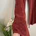 Free People Neptune's Net Crochet Flare Pants Size 4