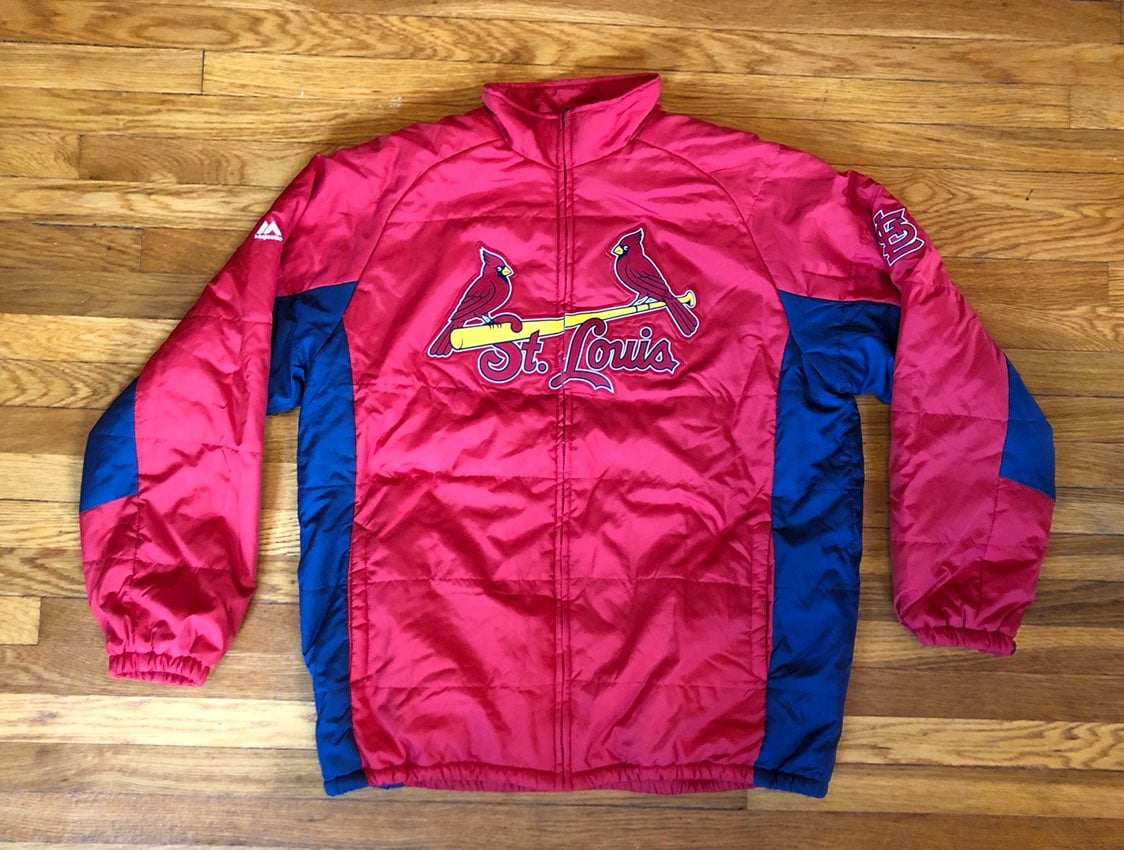 St. Louis Cardinals Majestic Jacket 2XLT