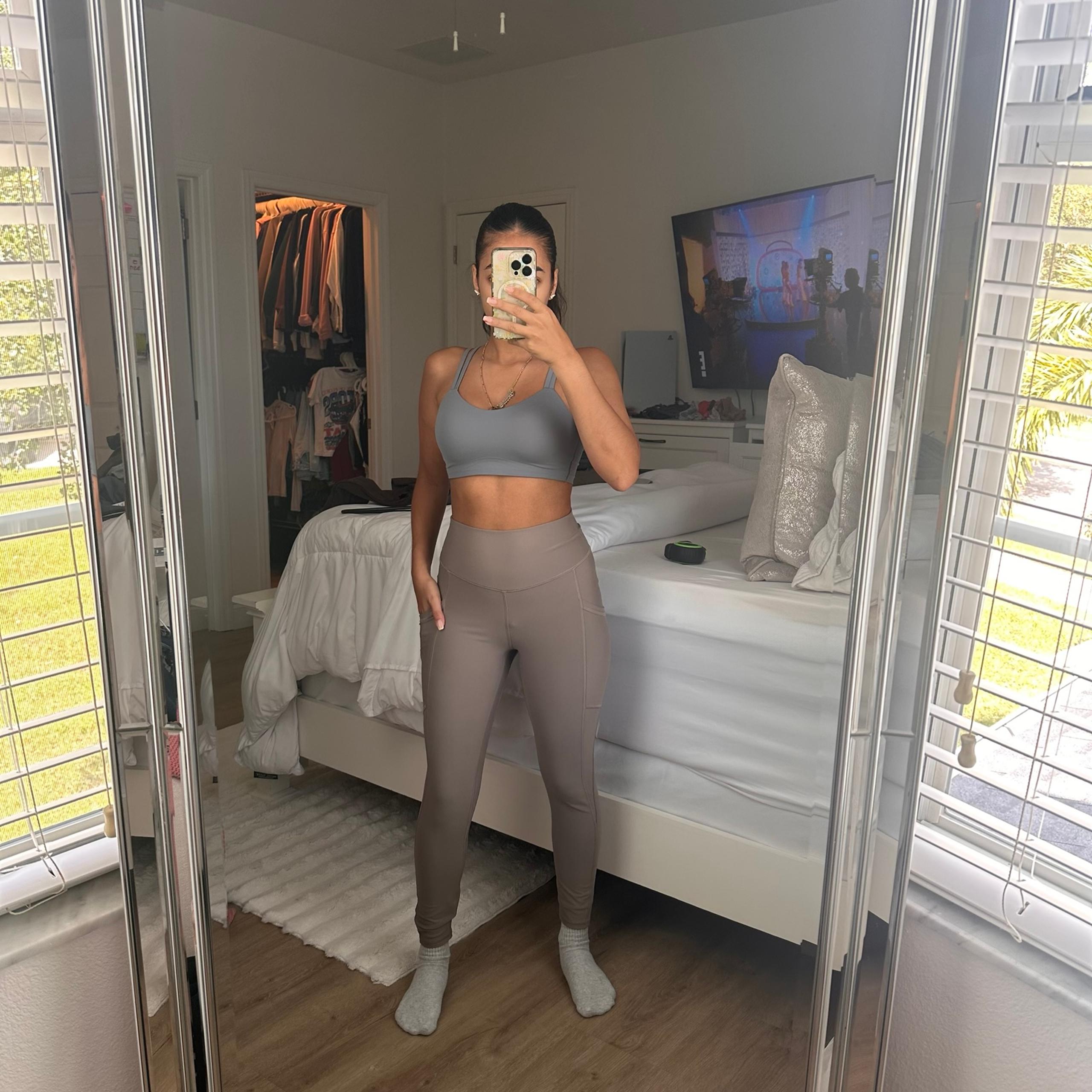 Abercrombie and Fitch Tan YPB High Rise Legging