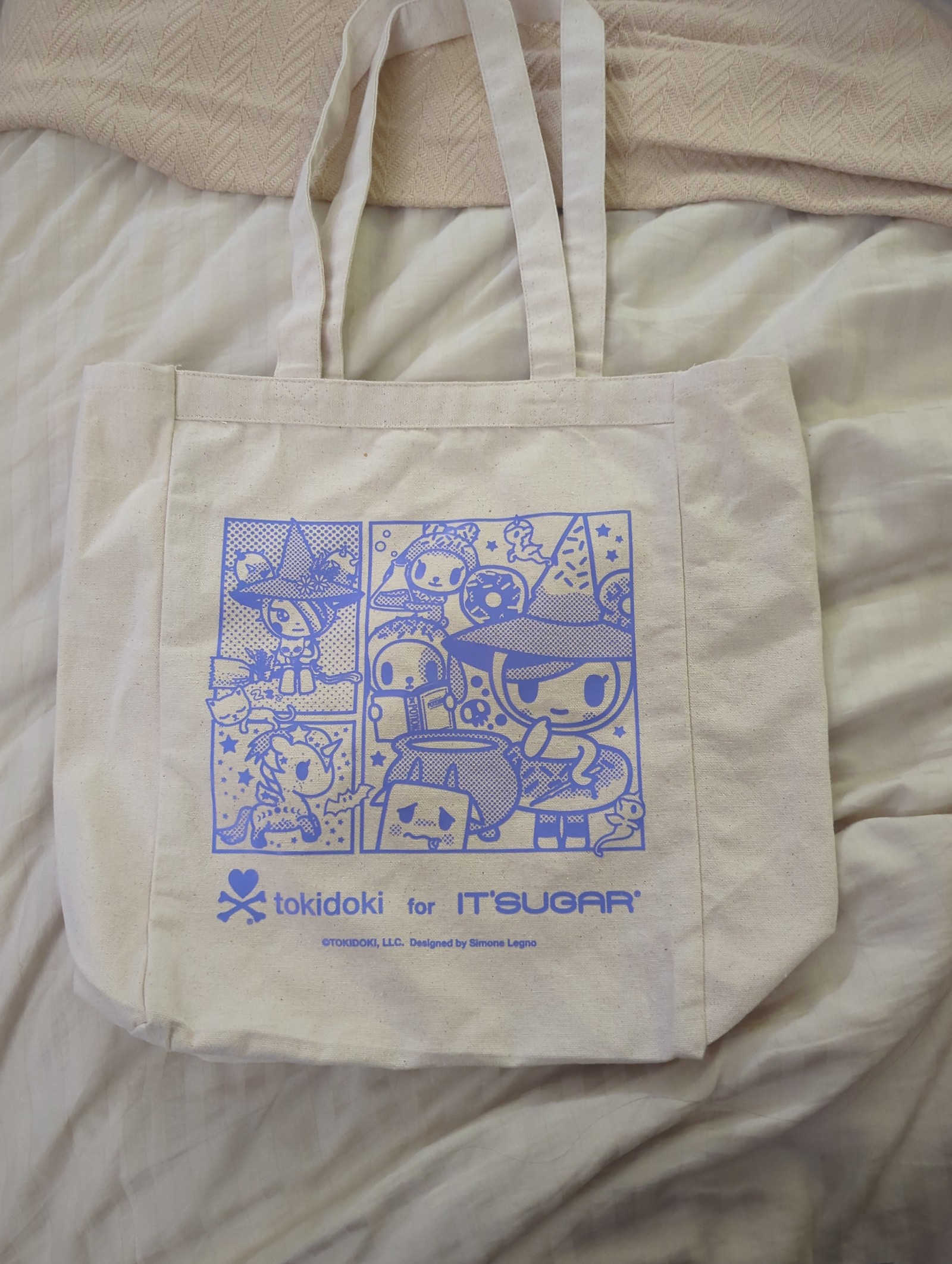 tokidoki it's sugar tote bag