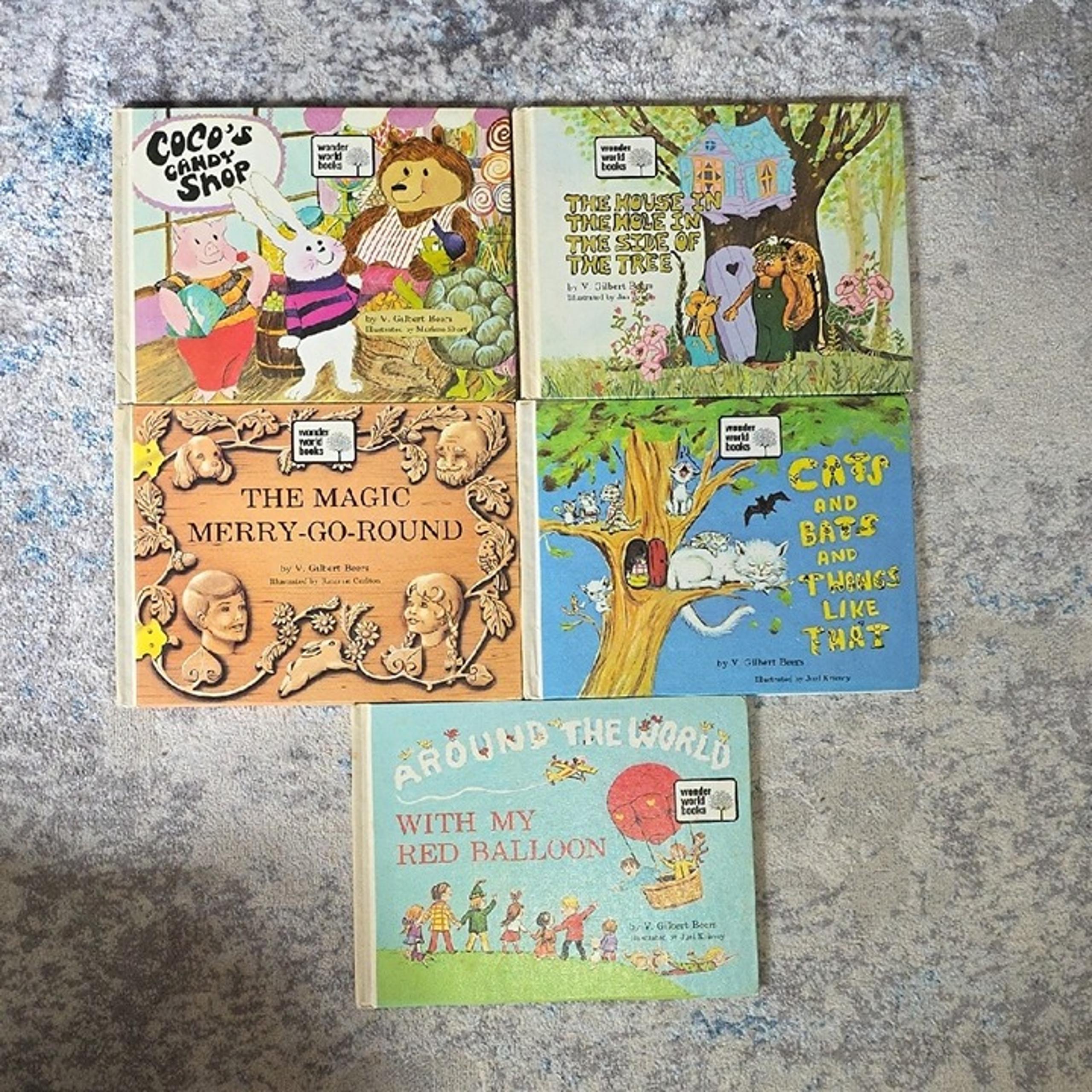 Vintage Wonder World Books Bundle 1973