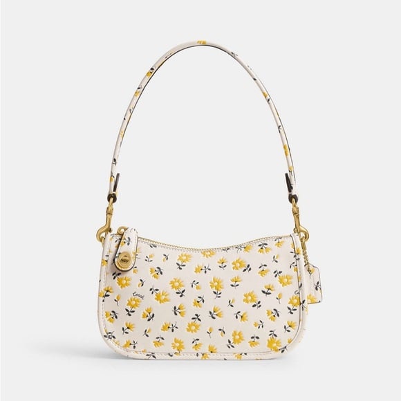 New Coach Swinger Bag 20 With Floral Print