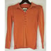 Vintage Y2K AMERICAN EAGLE OUTFITTERS L/S The Eagle Polo Women's Sz S Classic