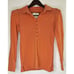 Vintage Y2K AMERICAN EAGLE OUTFITTERS L/S The Eagle Polo Women's Sz S Classic