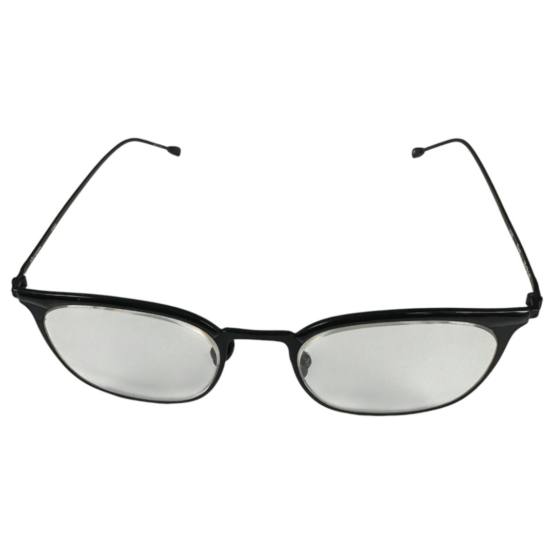 John Varvatos V166 Black Metal Gunmetal Glasses Frames - NEEDS LENSES