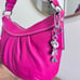 Coach Pink Leather Soho Hobo Vintage Large Purse/Shoulder Bag