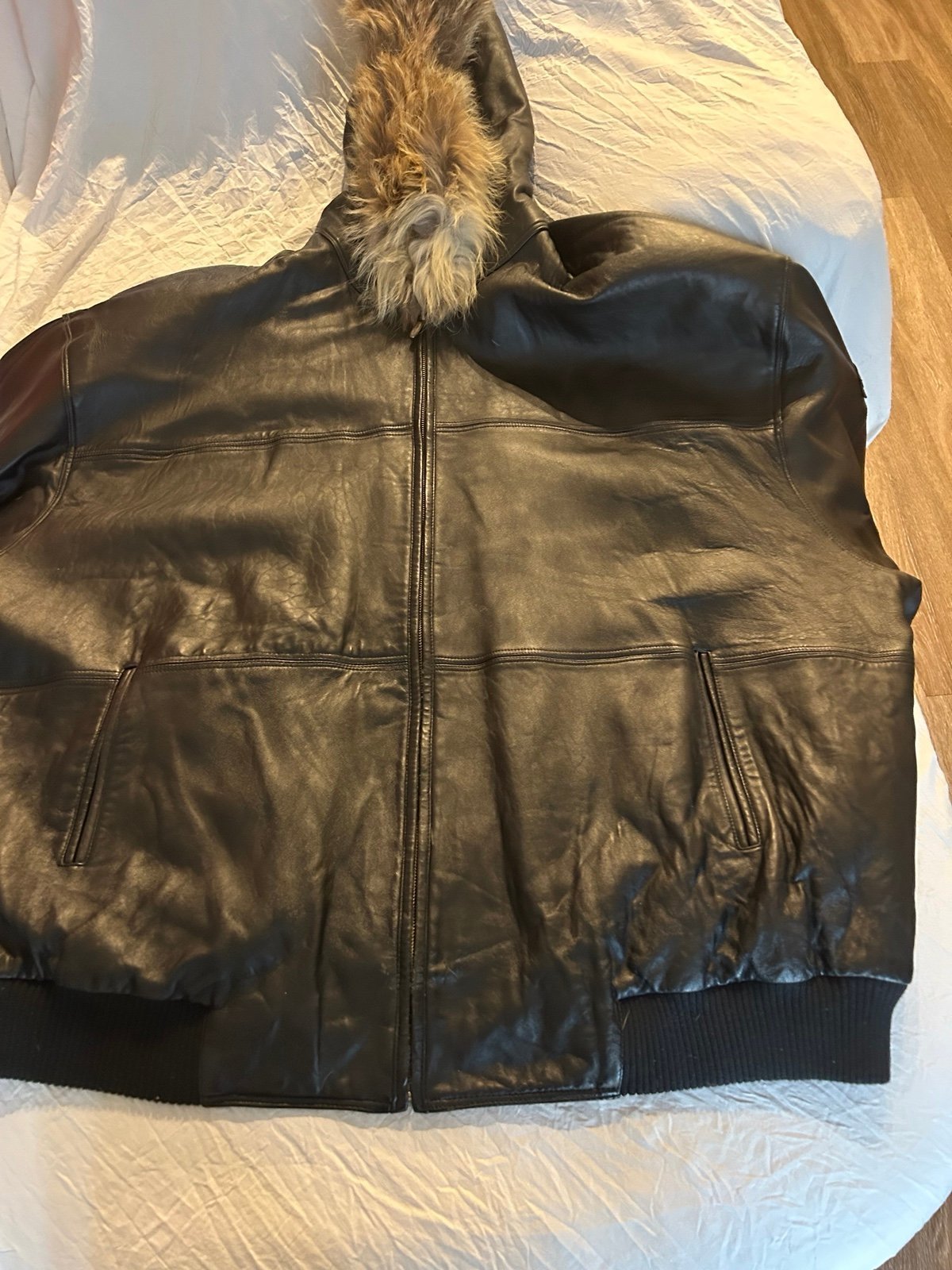 Mens Pelle Pelle leather jacket sz.62