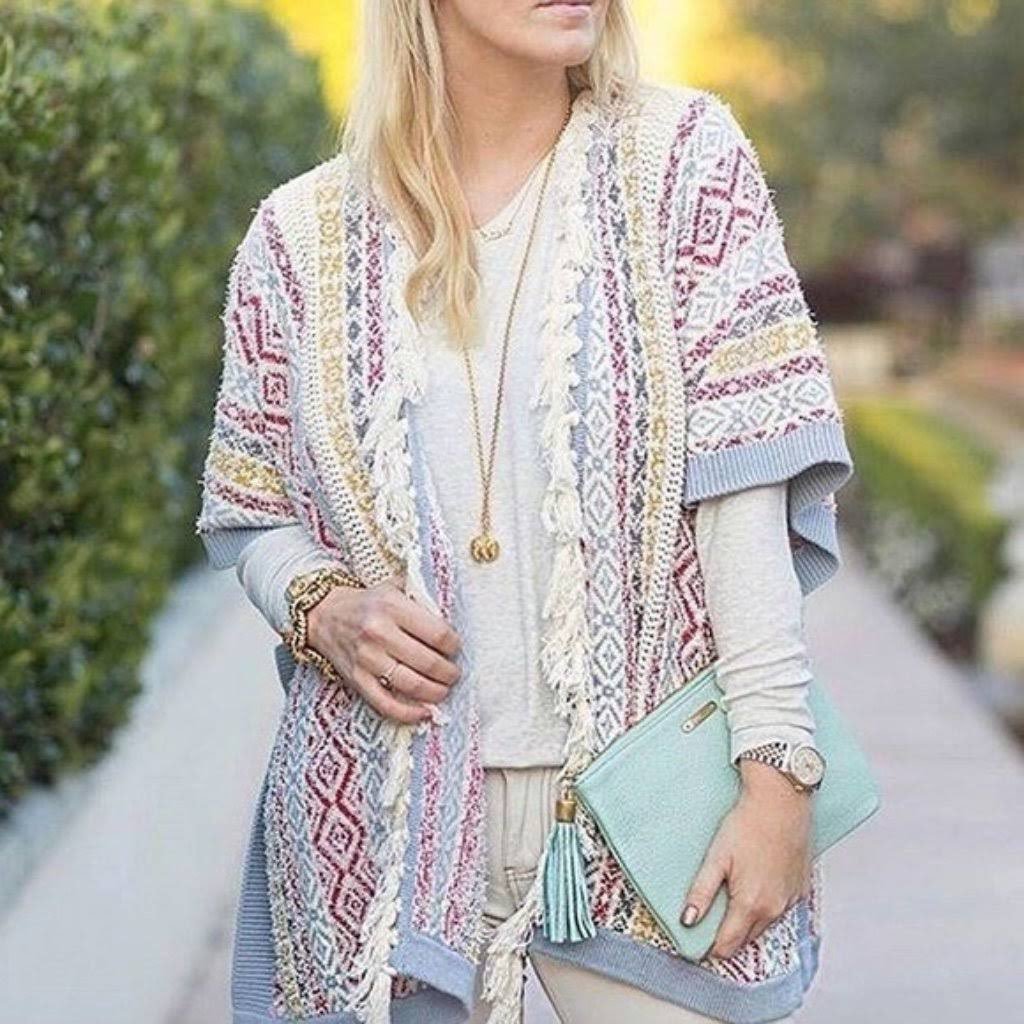 CAbi Siesta Fringe Poncho - XS/SM
