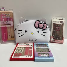 Hello Kitty Nail Set, Nails, Polish and Stickers