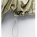 Zara washed effect puffer anorak. Taupe Brown. Size Small