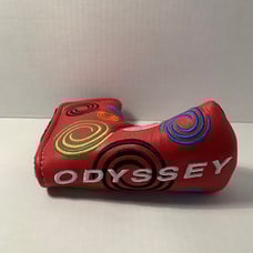 New Odyssey Tour Swirl Red Blade Putter Golf Head cover