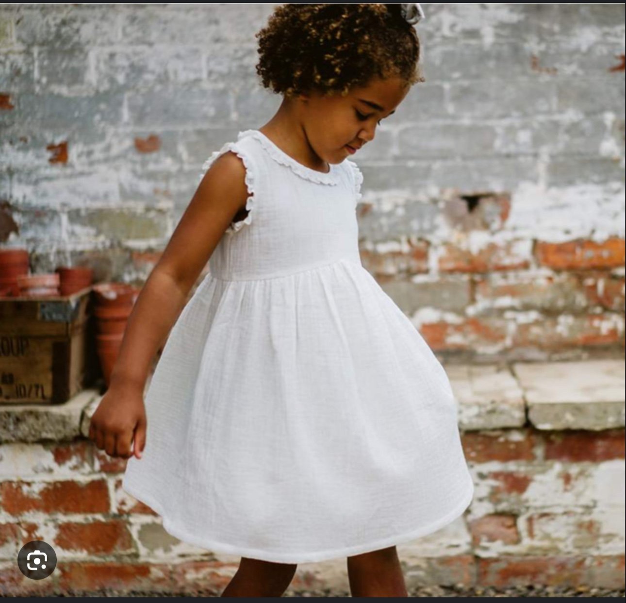 Nwt little cotton clothes 3-4 Celeste dress