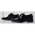 Zengara Men's Size 8 Medium Oxford Tuxedo Black Dress Lace Up Shoes Model Z30028