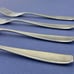 Vintage WMF Cromargan GERMANY Salad Desert Fork Stainless Flatware Set of 4