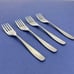 Vintage WMF Cromargan GERMANY Salad Desert Fork Stainless Flatware Set of 4
