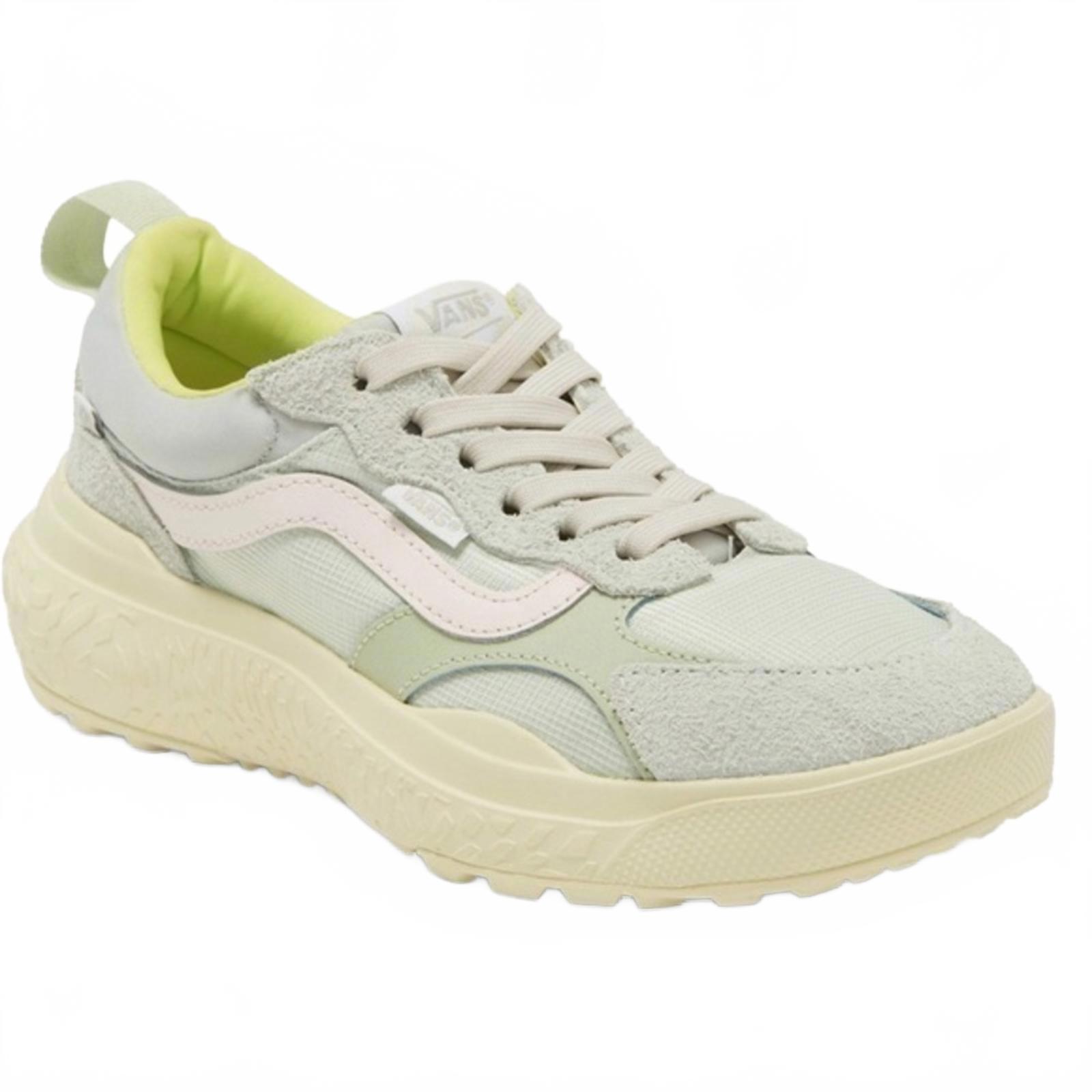 Vans UltraRange Neo VR3 Chunky Leather Sneaker 6.5 M LIGHT YELLOW GREEN RETRO