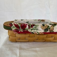 Longaberger Tree Trimming Holiday Helper Basket