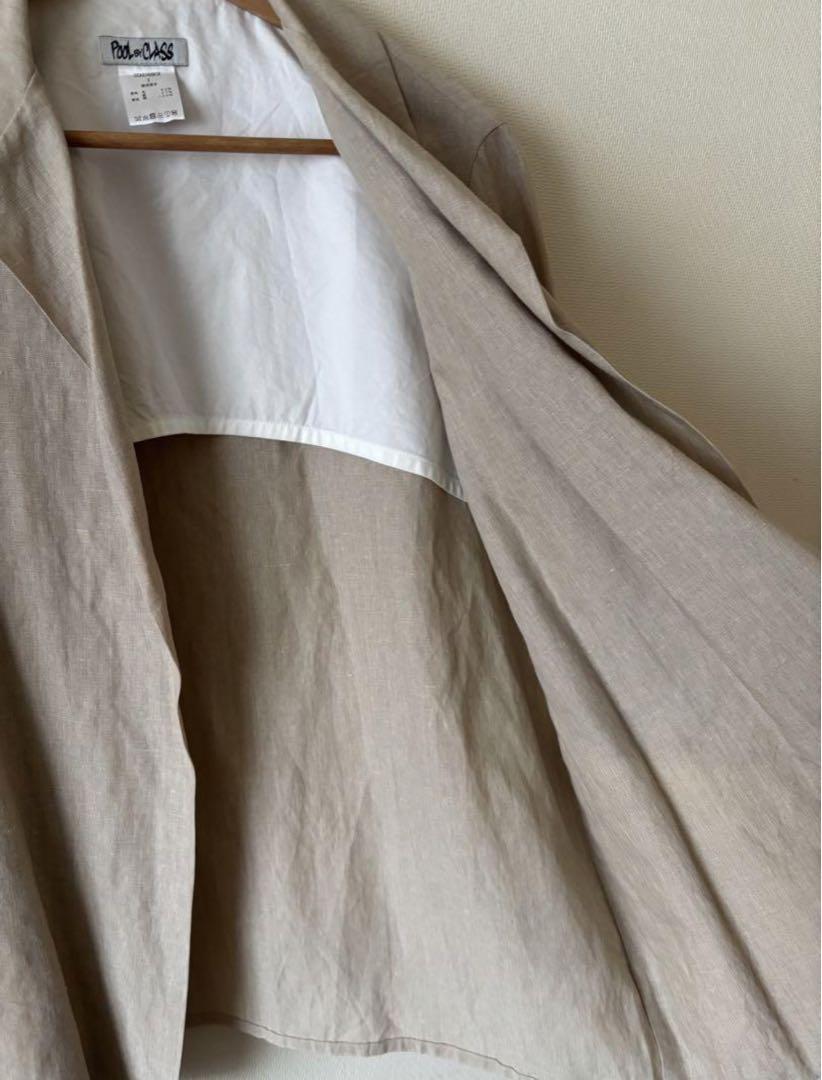 POOL by CLASS 堀切 WOOL LINEN JACKET POOL by CLASS Horikiri WOOL LINEN JACKET