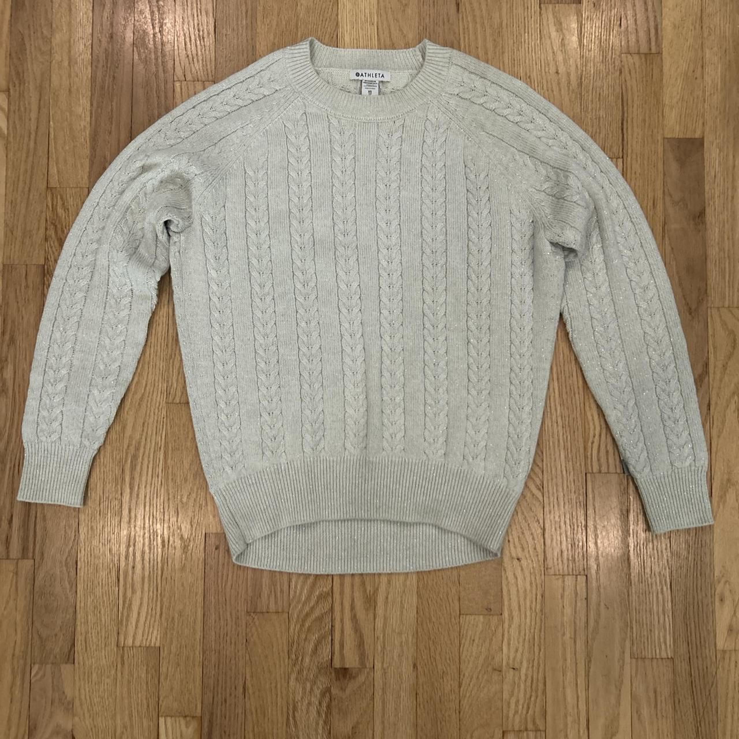 Athleta Women's Cream/White Sweater