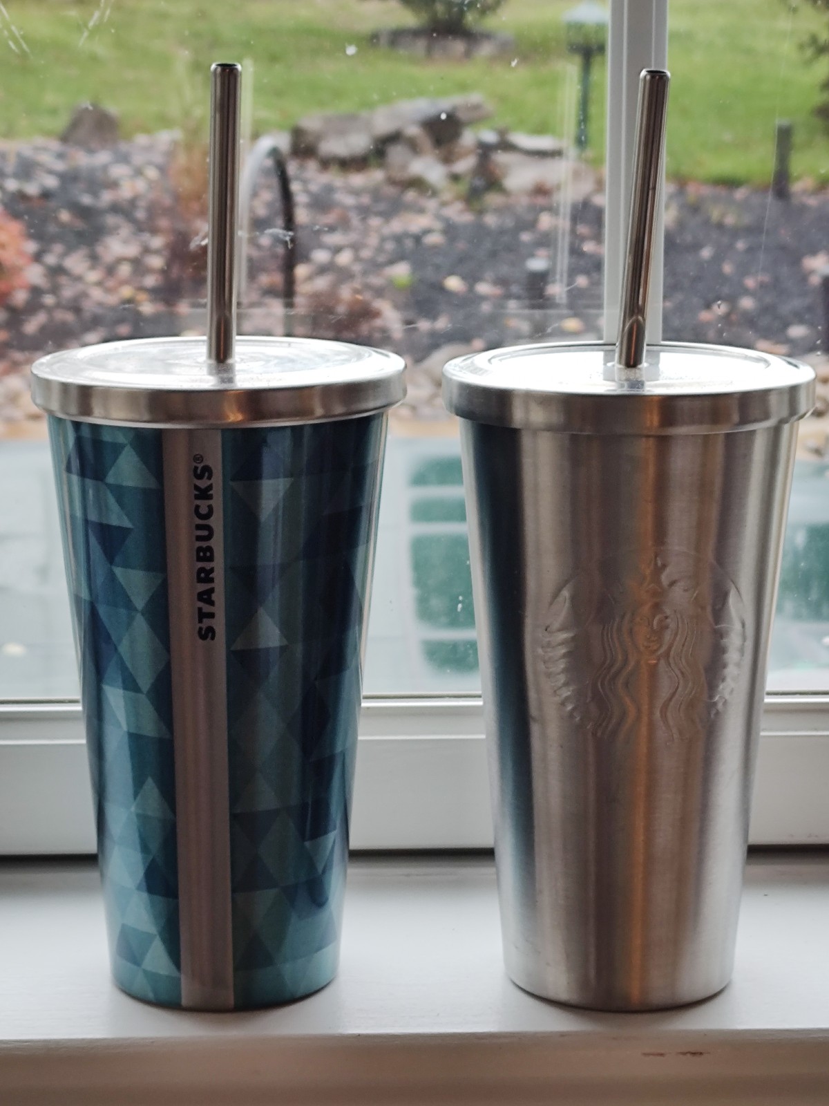 Starbucks stainless steel tumblers