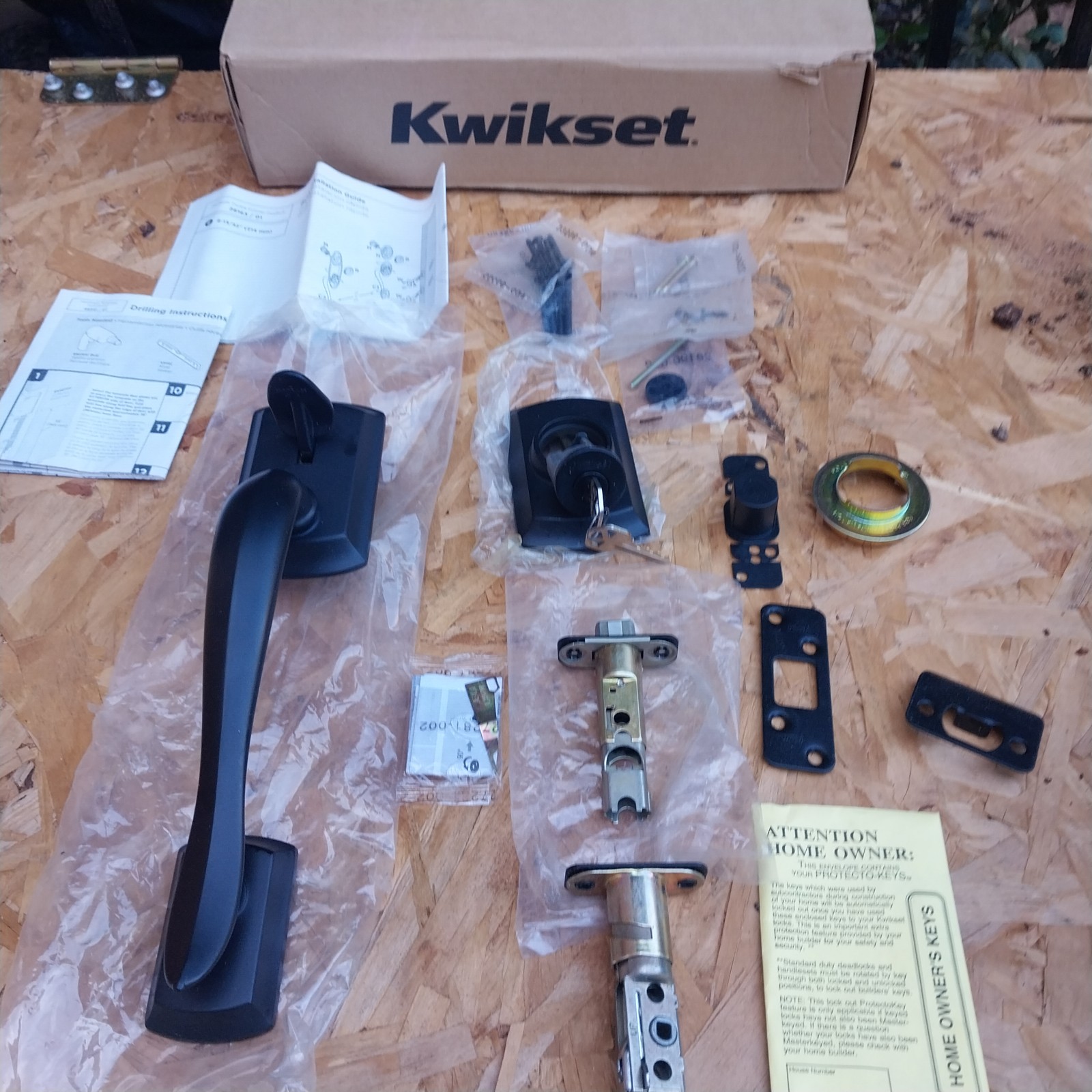 kwikset door pull