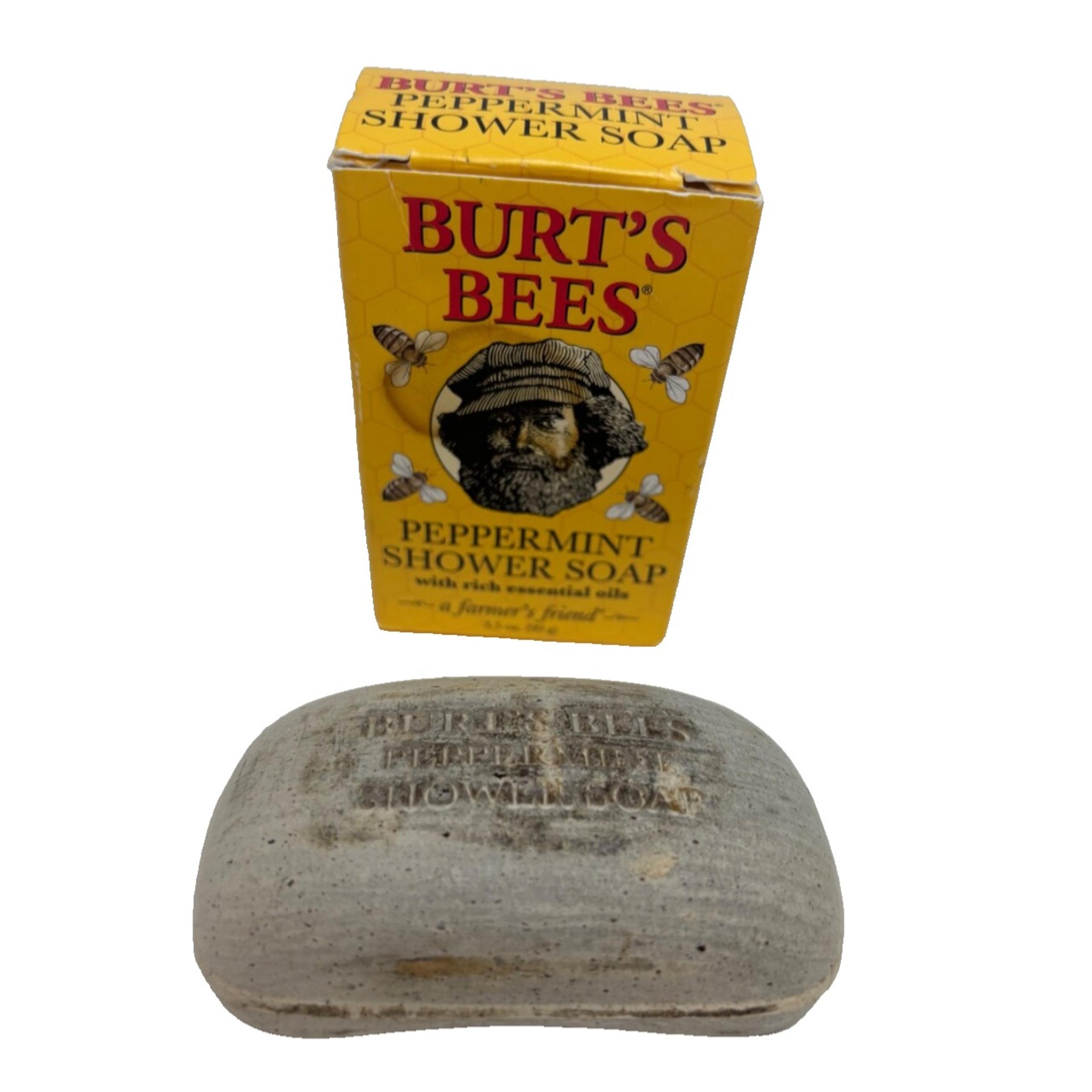 Burt's Bees Peppermint Shower Soap 3.5 oz / 99 g aka Green Goddess Body Bar