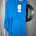NWT Zara Woman LIMITED EDITION Knit Cape Dress Bloggers Fav Blue Size S Small
