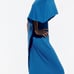 NWT Zara Woman LIMITED EDITION Knit Cape Dress Bloggers Fav Blue Size S Small