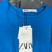 NWT Zara Woman LIMITED EDITION Knit Cape Dress Bloggers Fav Blue Size S Small