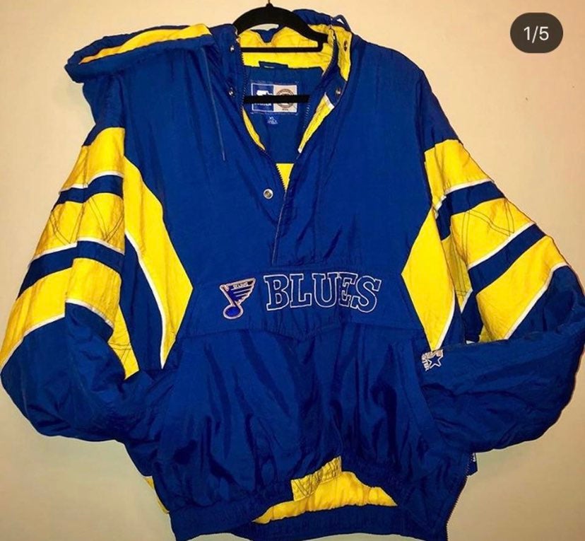 XL St. Lewis Blues Starter Pullover Jacket