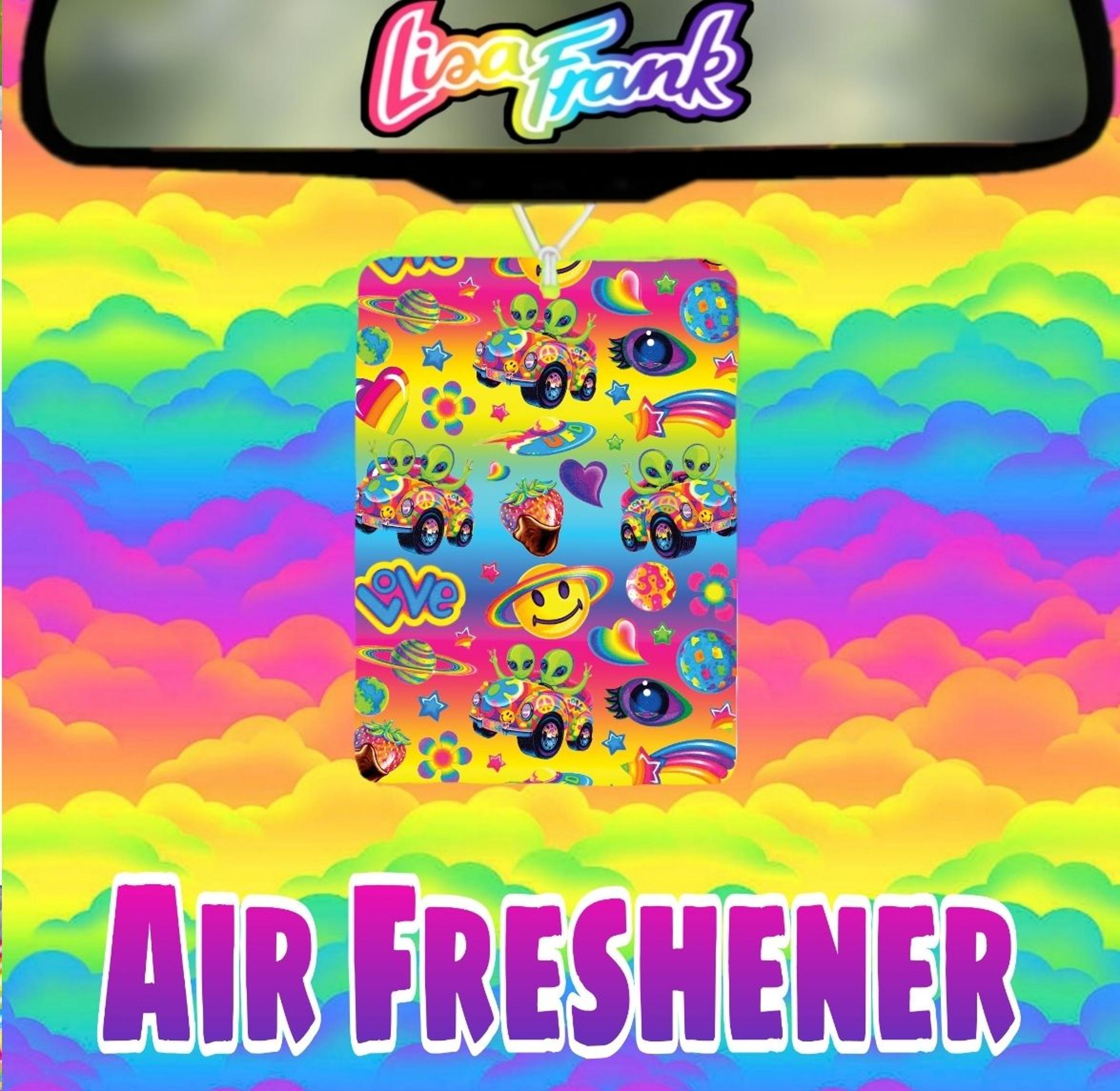Lisa Frank Inspired Car Air Freshener