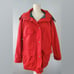 Vintage Eddie Bauer Red Hooded Car Coat