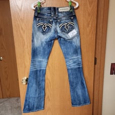 Rock Revival jeans women 26x33 great condition number 3536