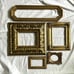 Picture Frames Gold Frames Gold Wall Frame Vintage Frame Bundle