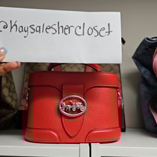 Coach Giorgie Gem Crossbody (Red)