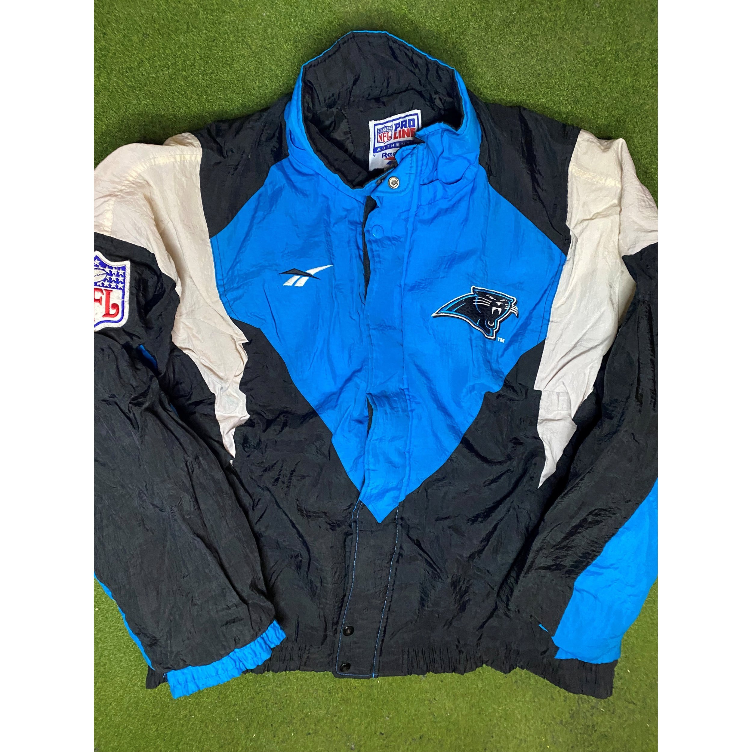 90s Carolina Panthers - Reebok - Vintage NFL Jacket (XL)
