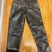 faux leather pants