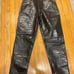 faux leather pants